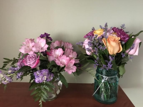 Beautiful flowers mother and father dearest sent me last week! they smell amazing! :)