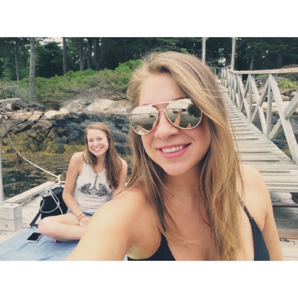 Dock sister selfie!!!