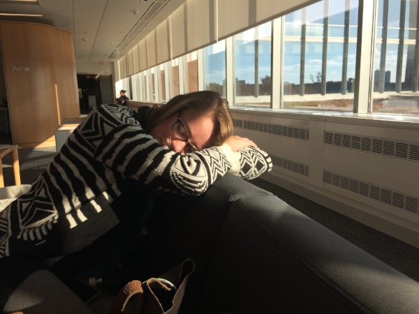 Trying to take a cat nap