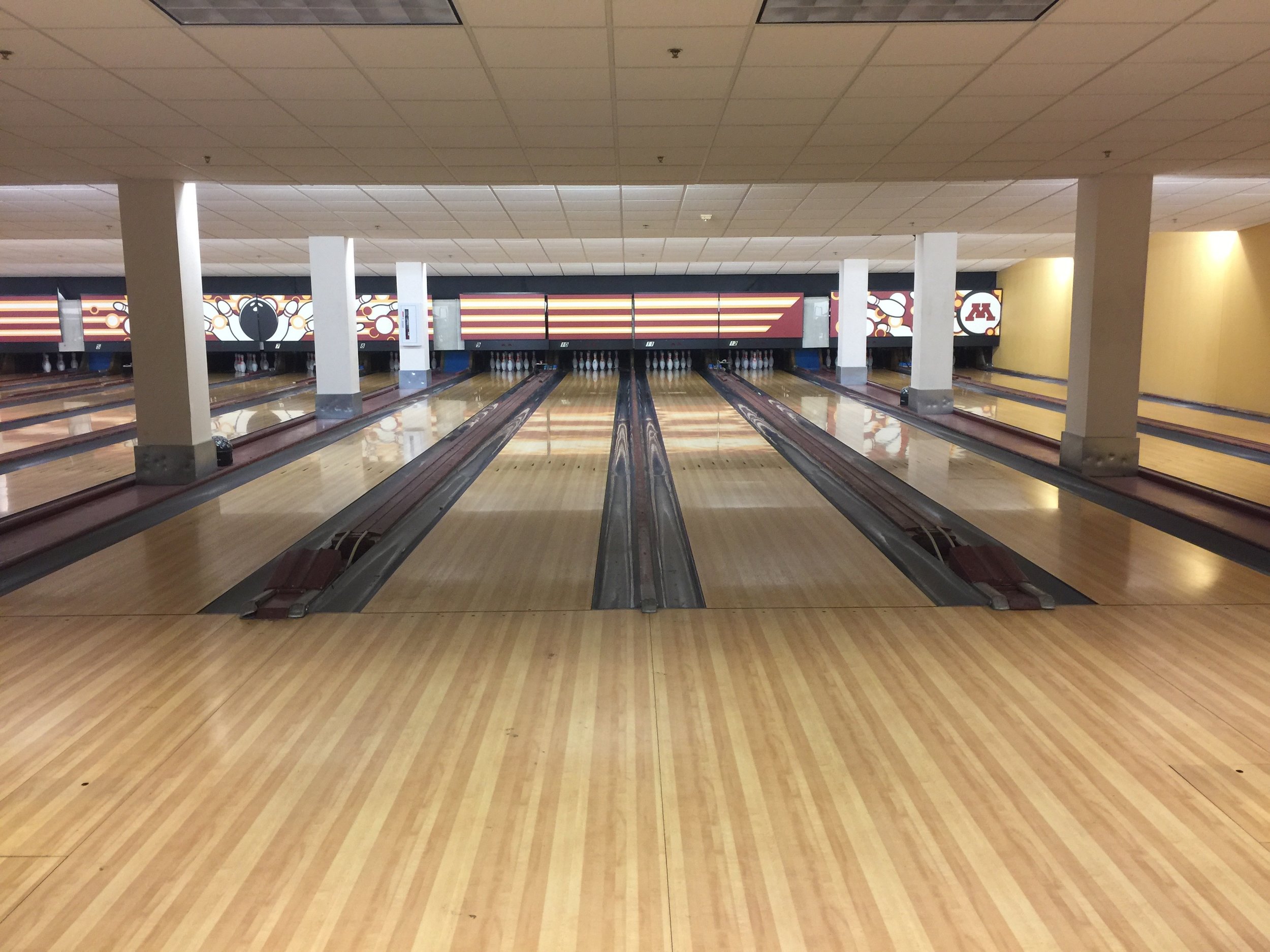 Bowling on campus