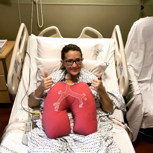 Got her new lungs