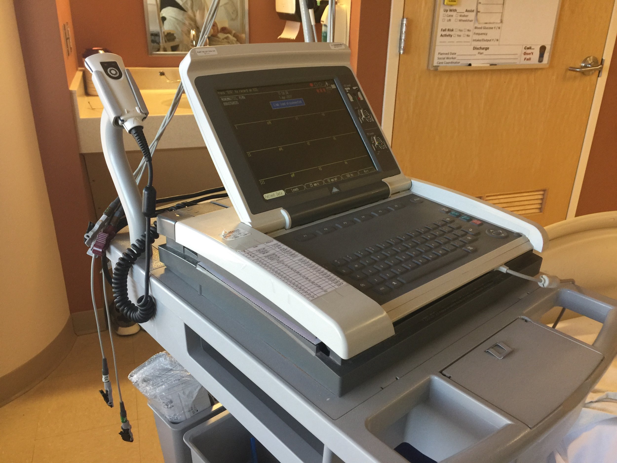 EKG computer