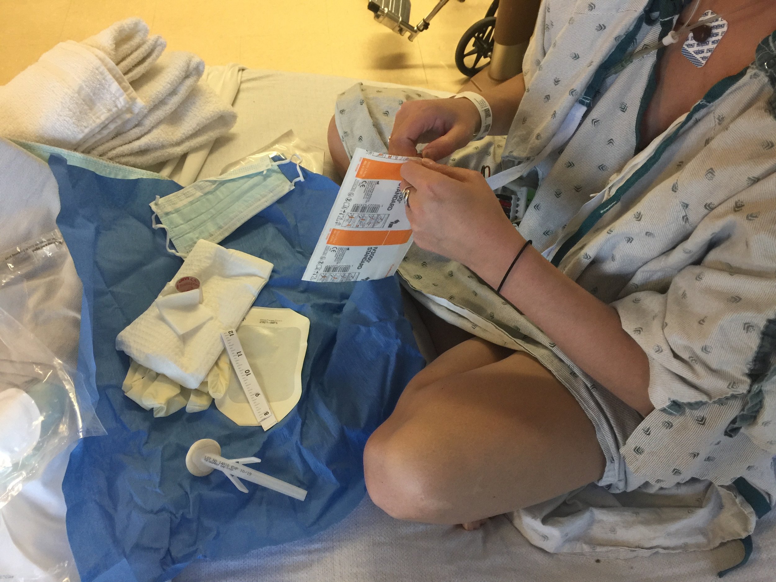 Changing her port