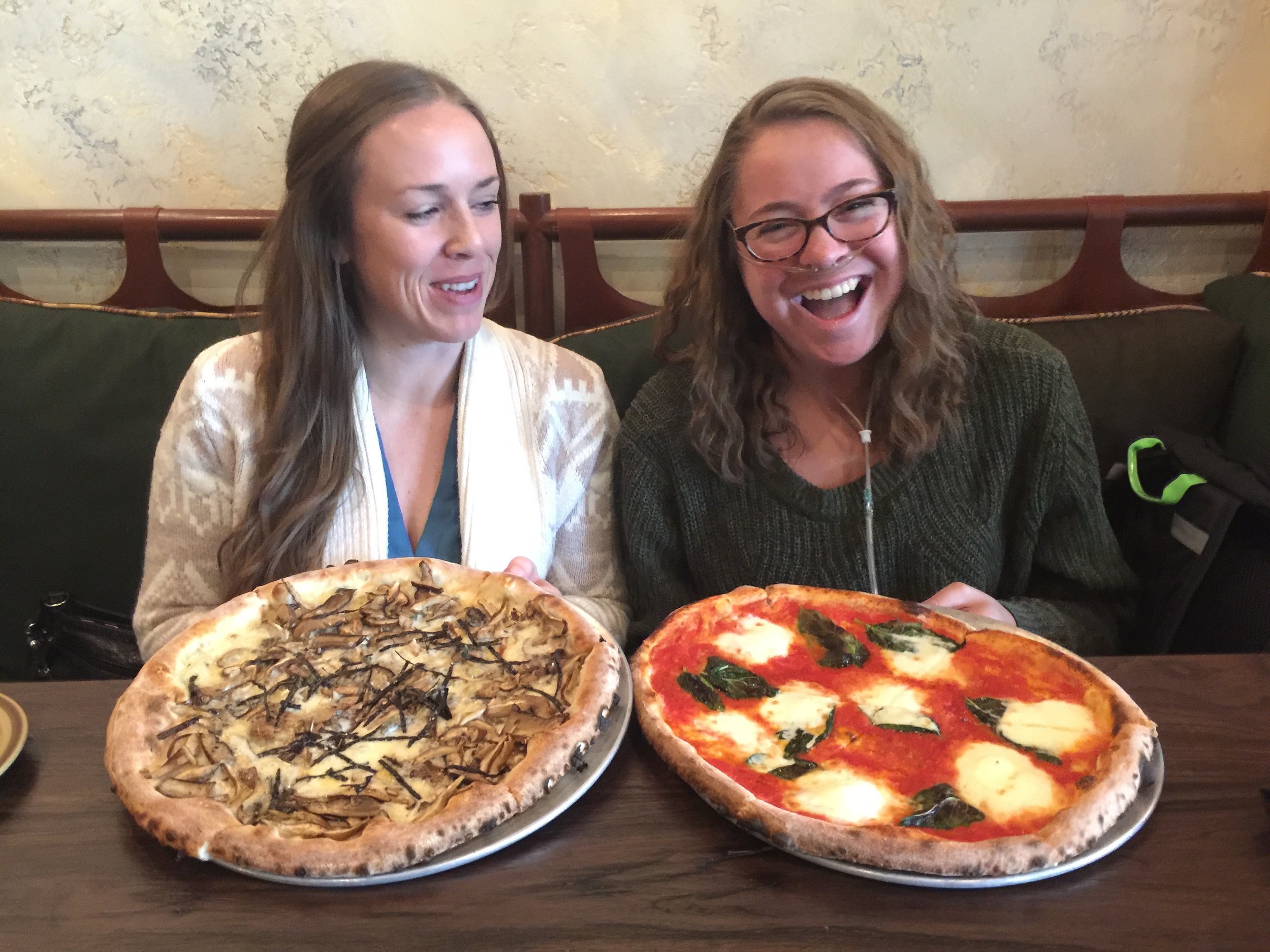 cheesin pizza smiles 