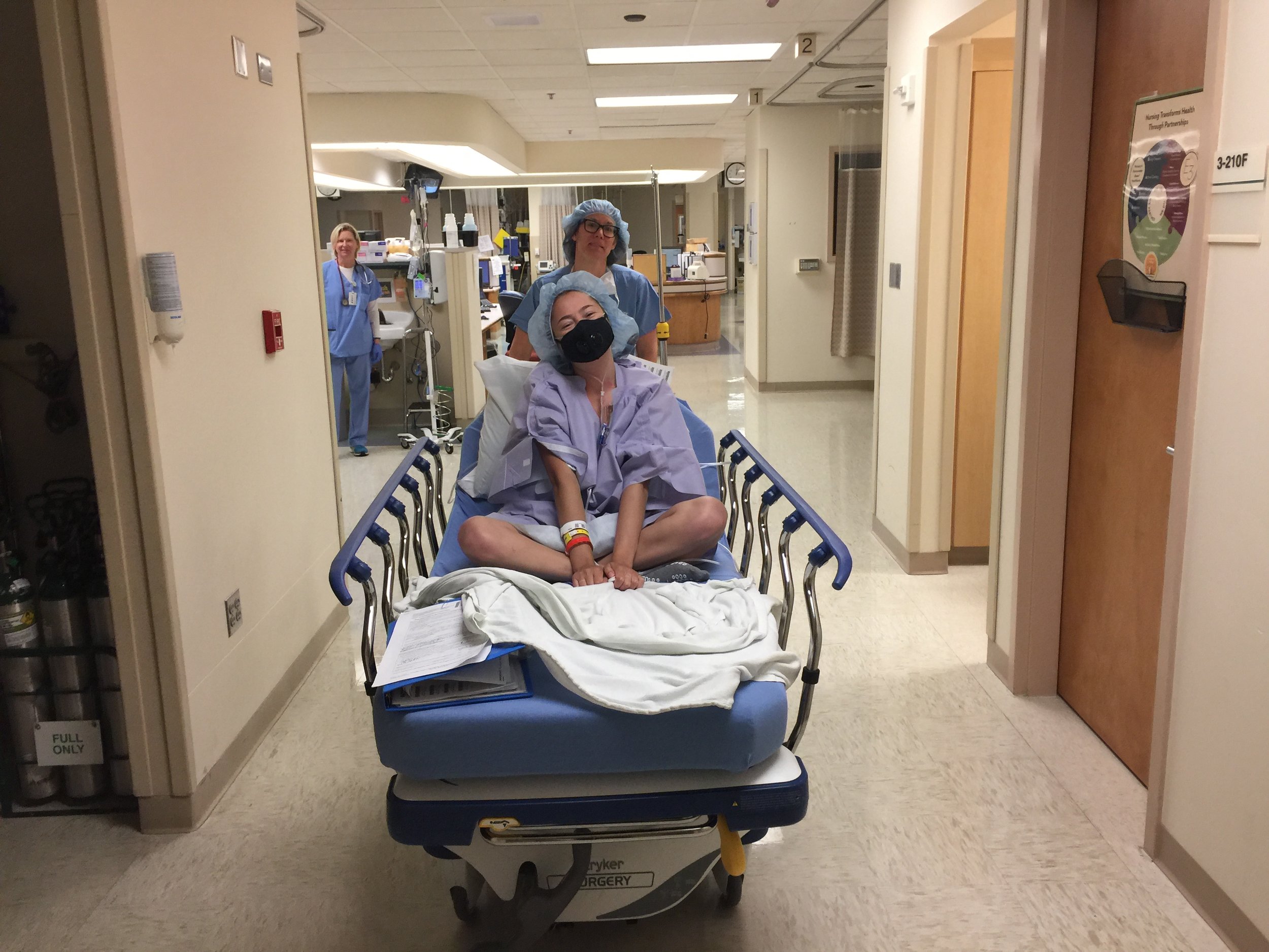 going to the OR for NEW LUNGS!!!