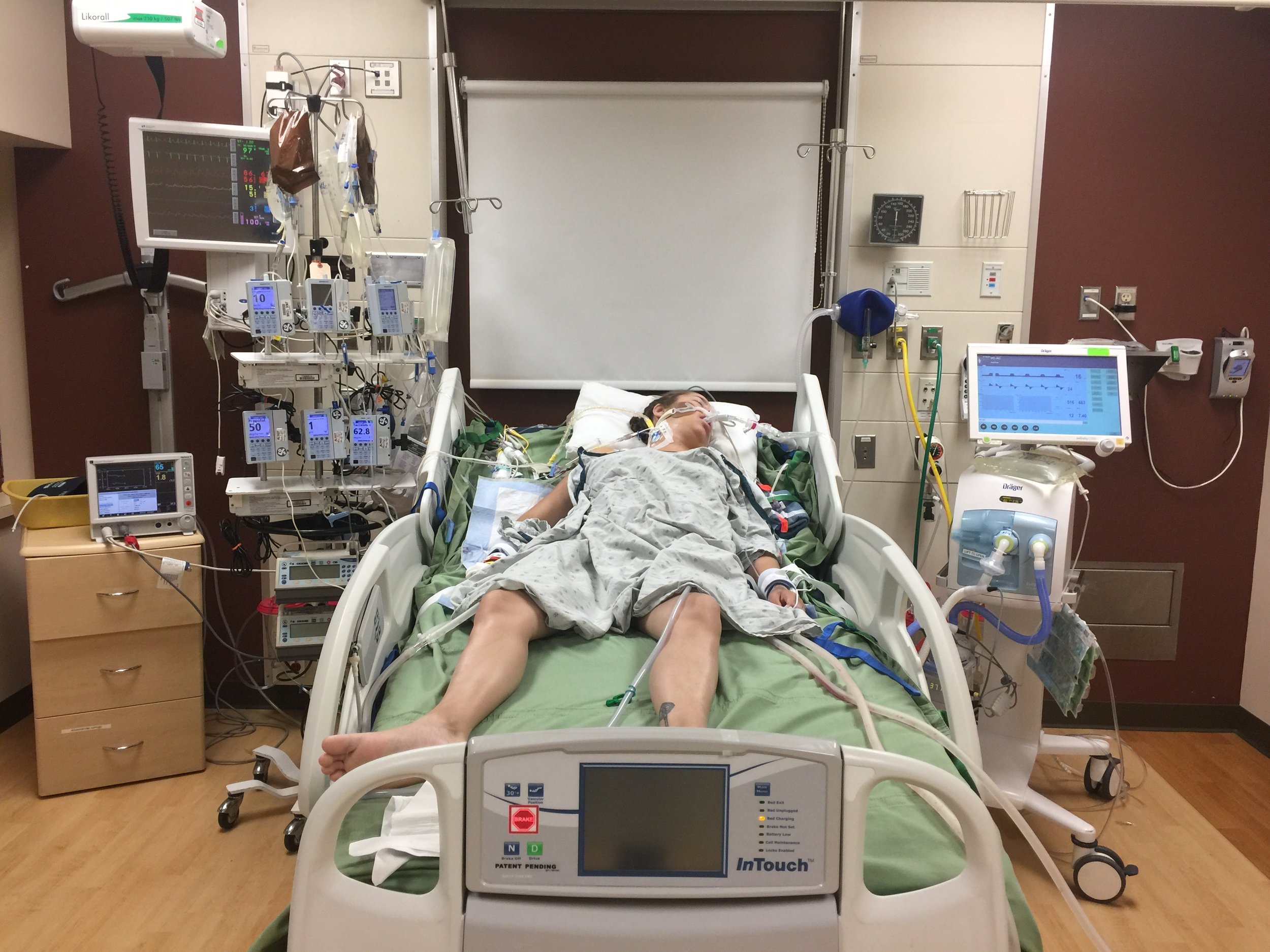 It's a bit overwhelming but she GOT NEW LUNGS 