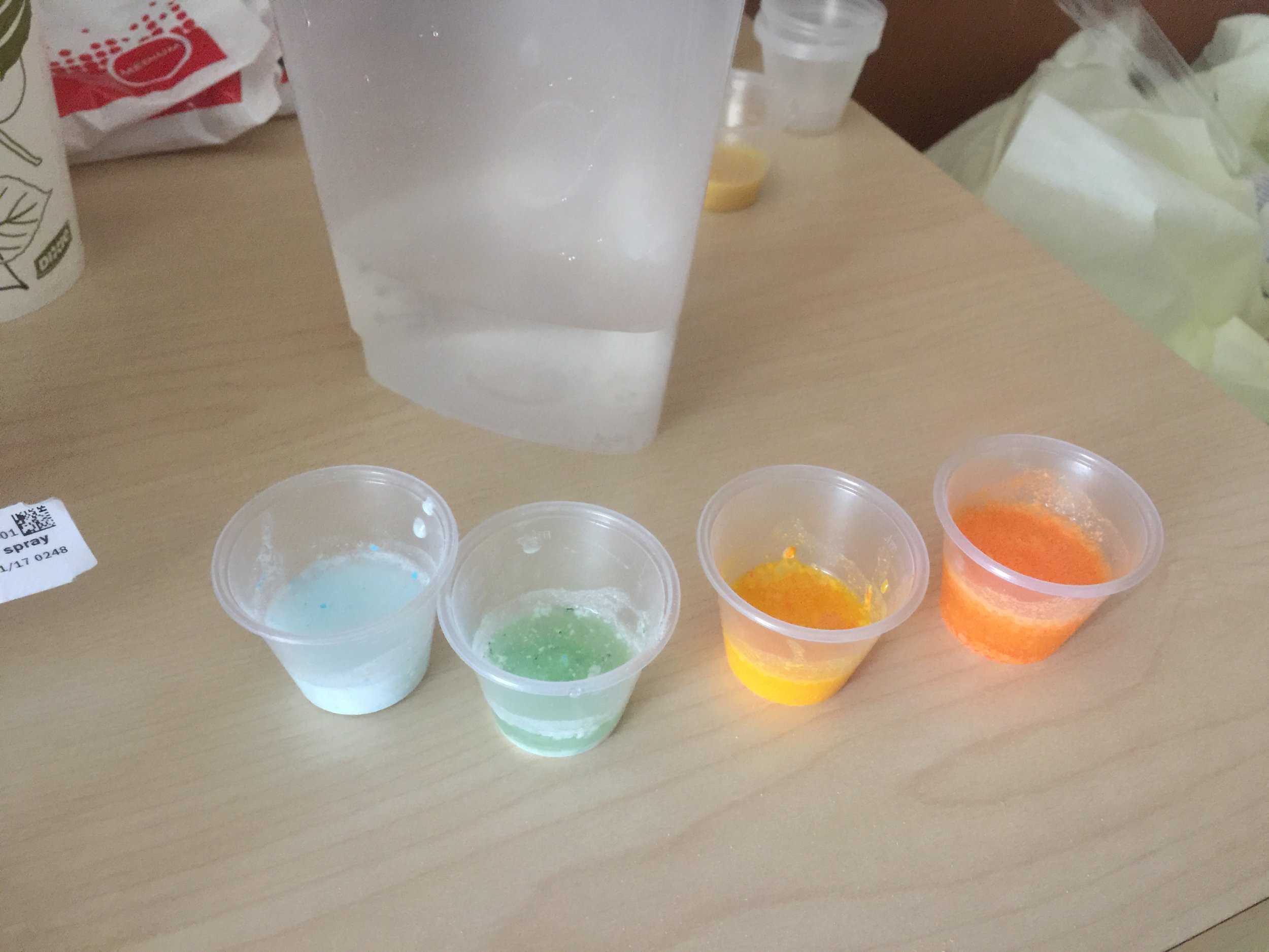 anti-rejection pills and other such meds made into liquid form to be put through her g-tube instead of taking an hour to swallow them. 