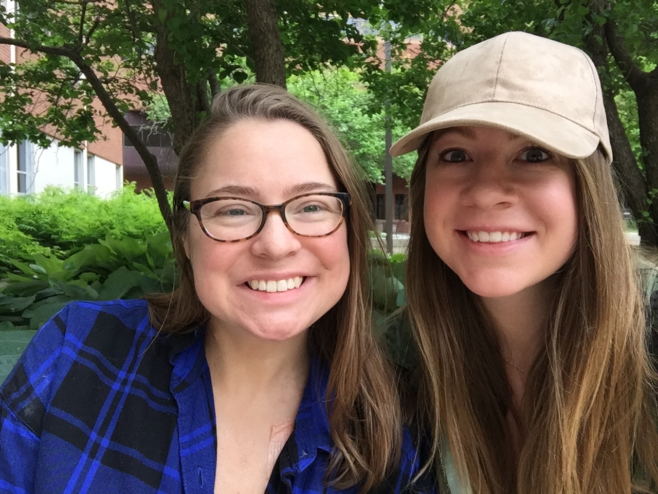 outside selfie time! 