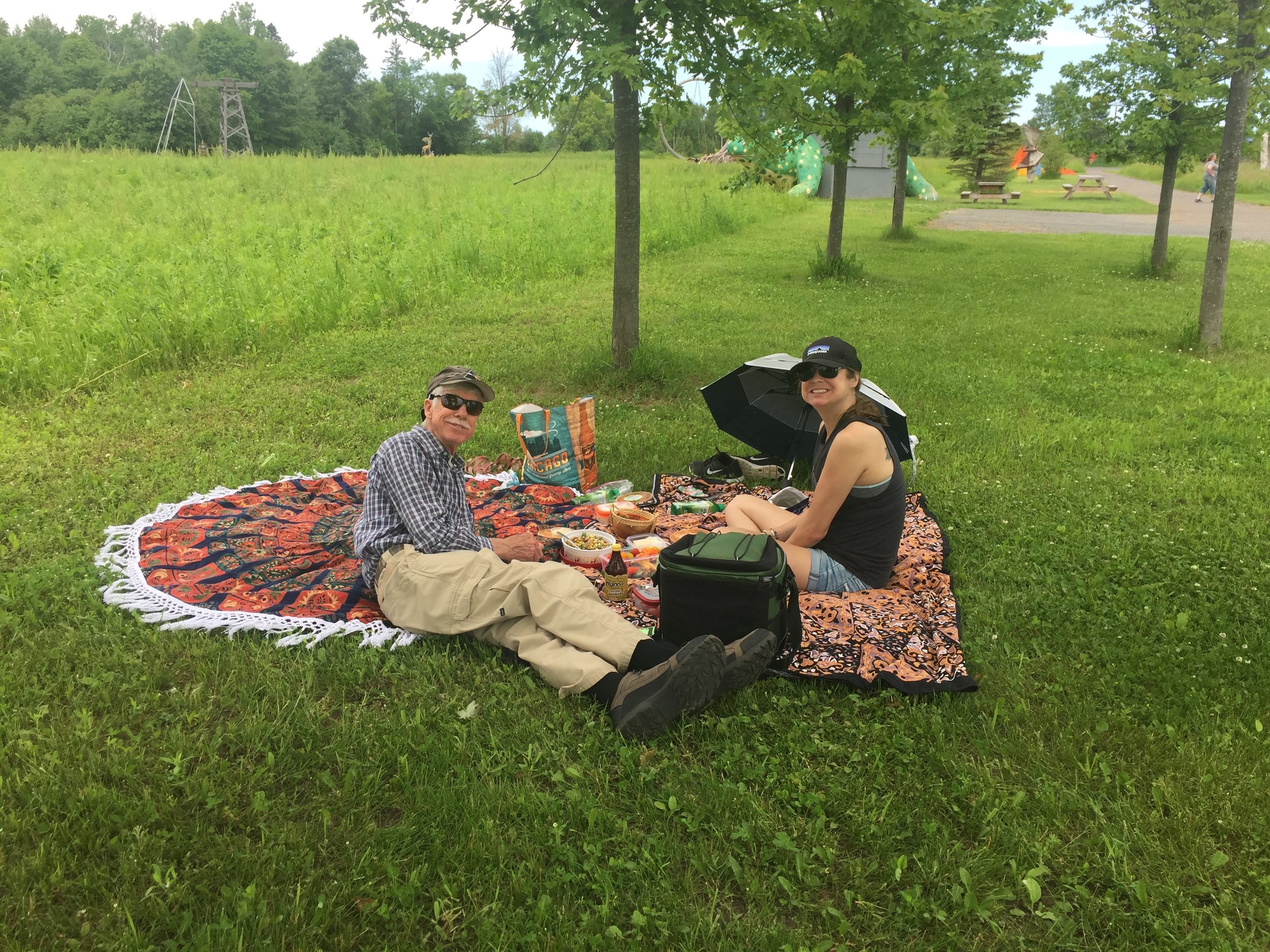 Oh hey there...how's the picnic?