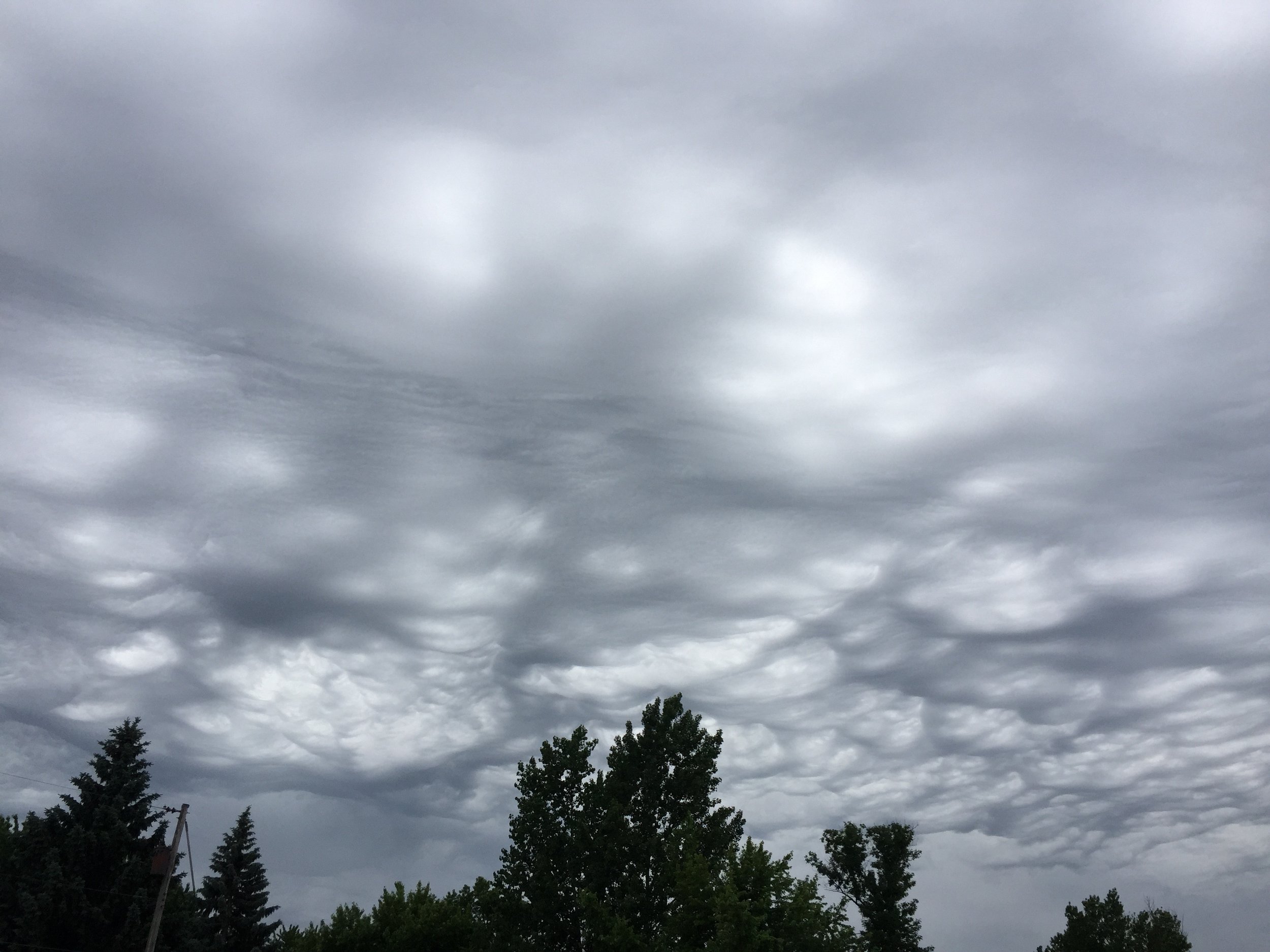 super cool clouds 