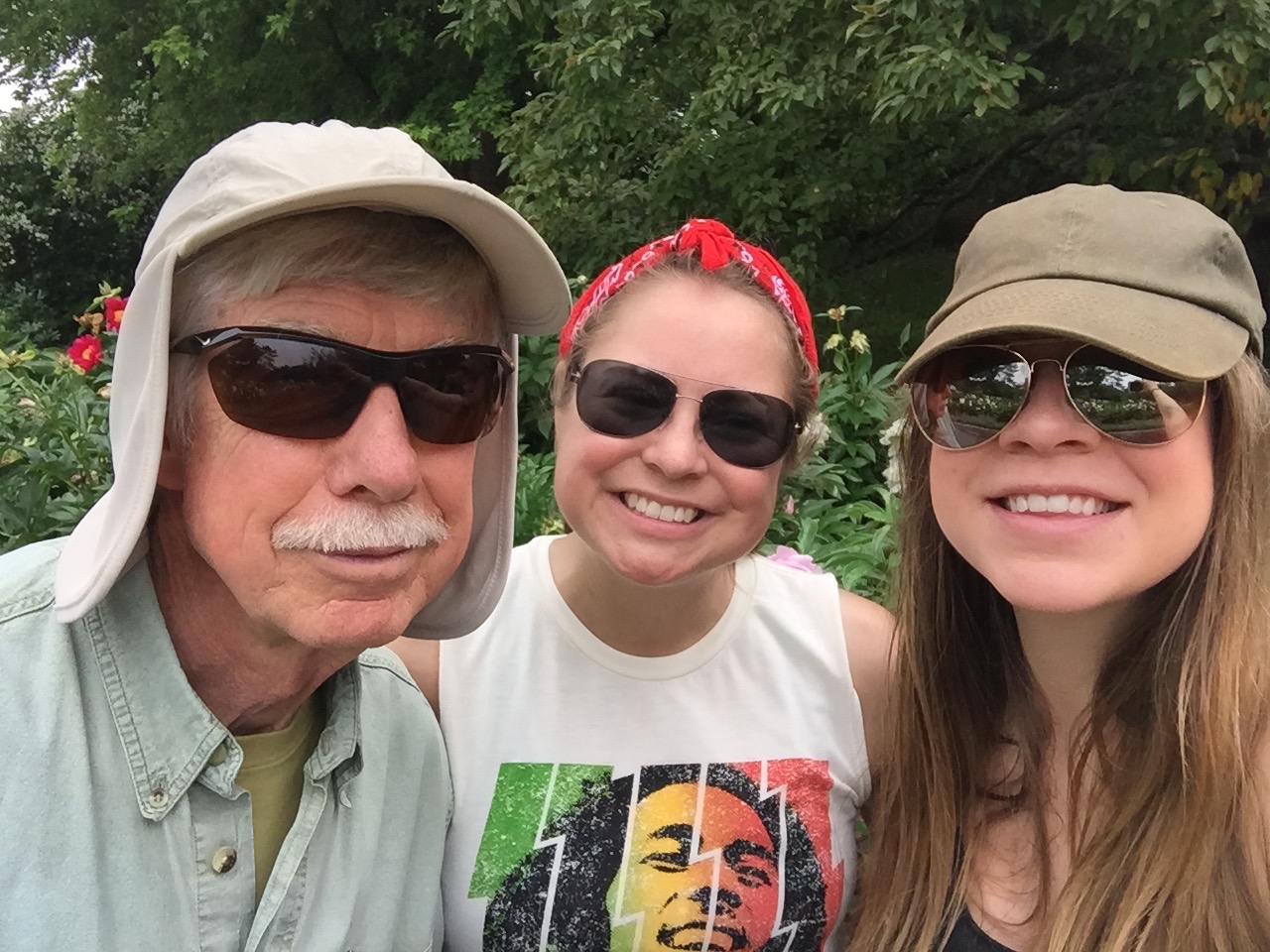 Garden selfie 