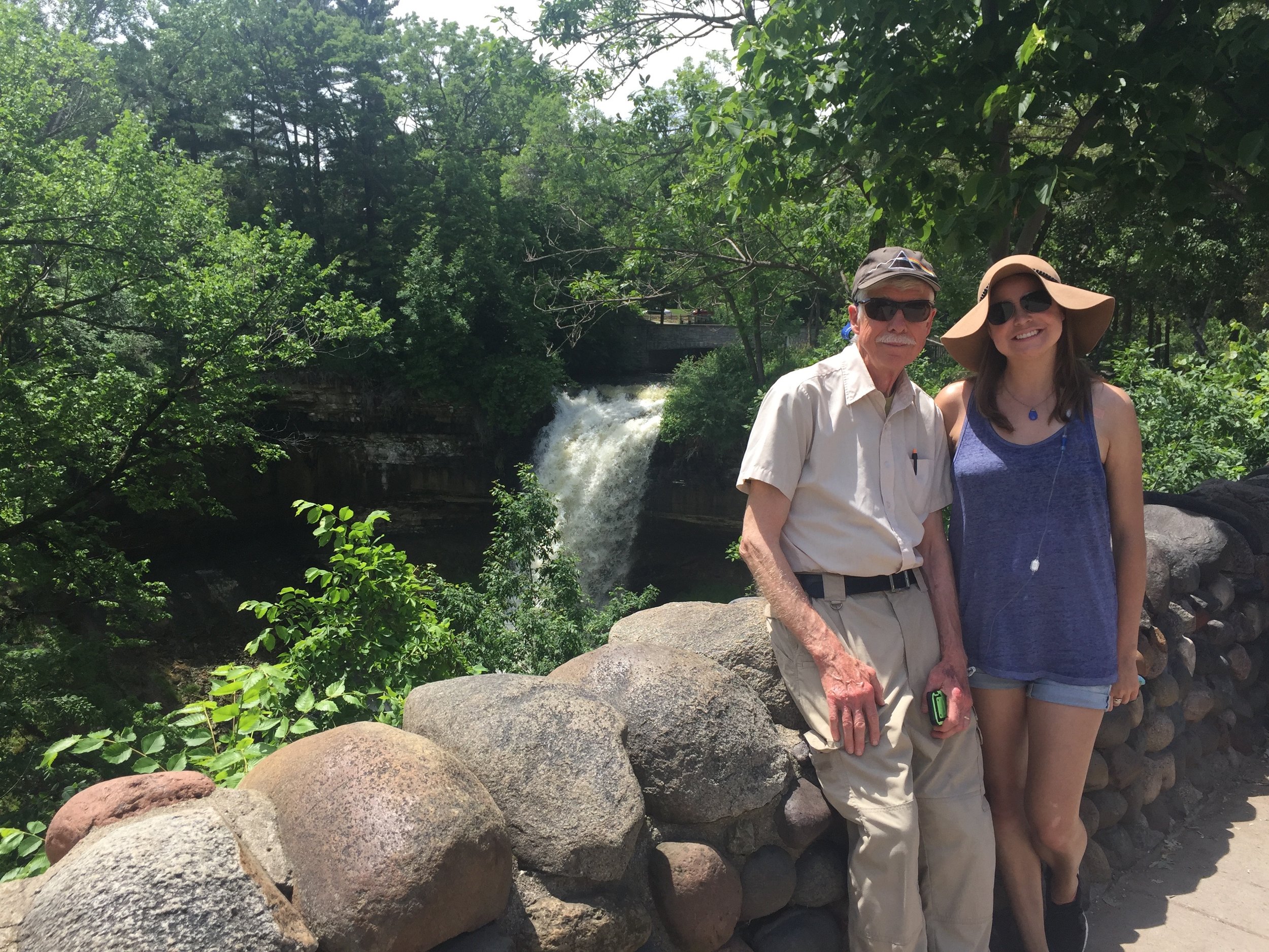 Top of the falls 