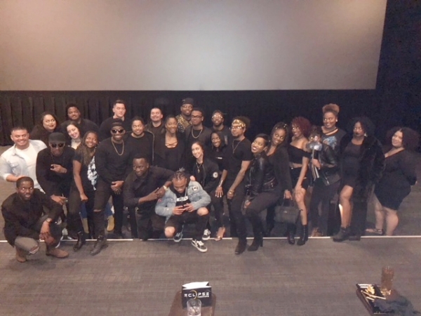 Here’s a group pic after the movie.