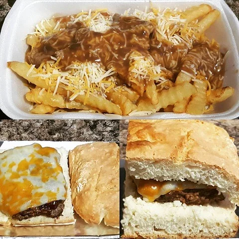 Bannock Burger & Poutine