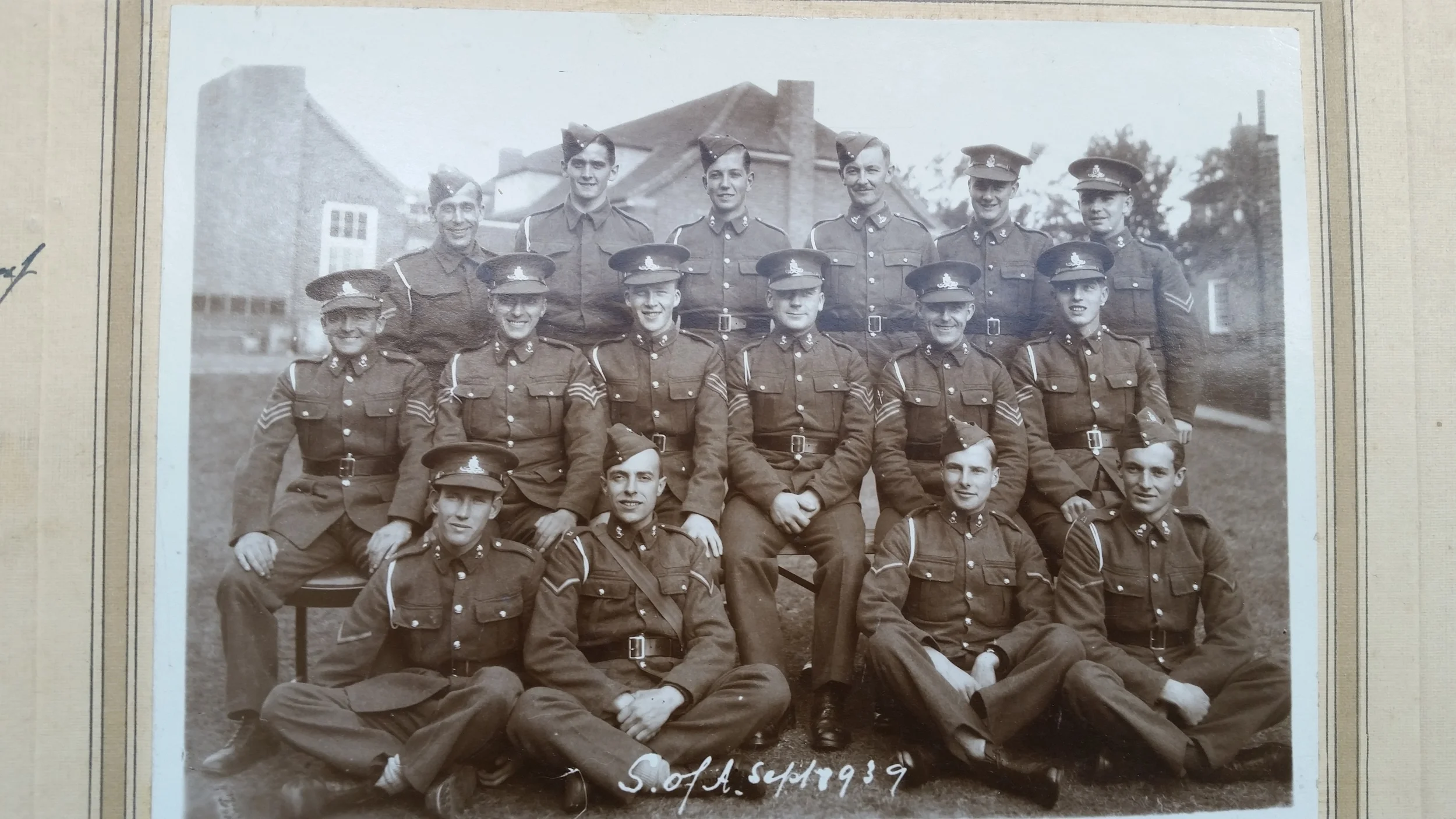 Aidron Duckworth, bottom right, 1939