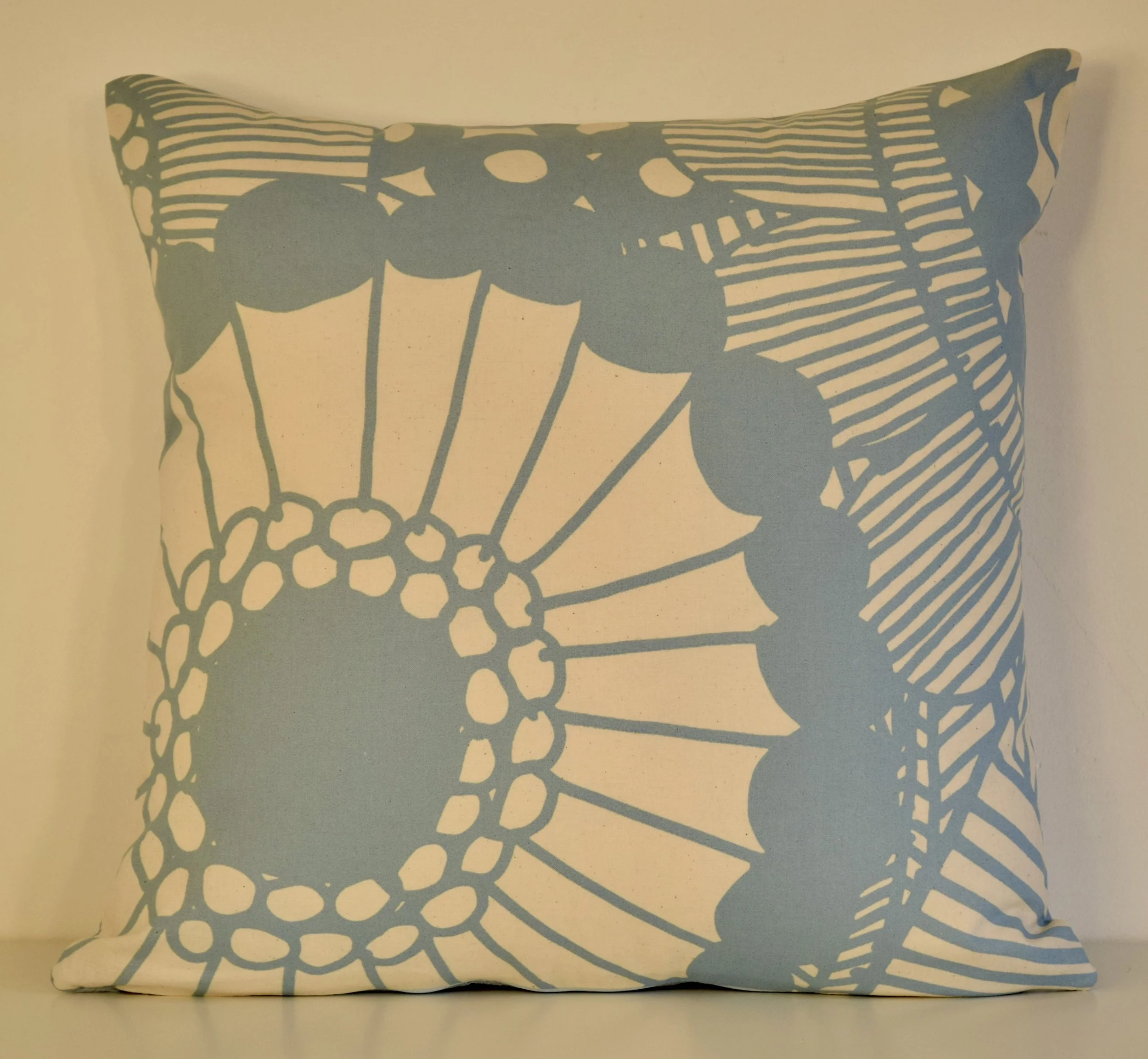 Blue Geometric Pillow cover