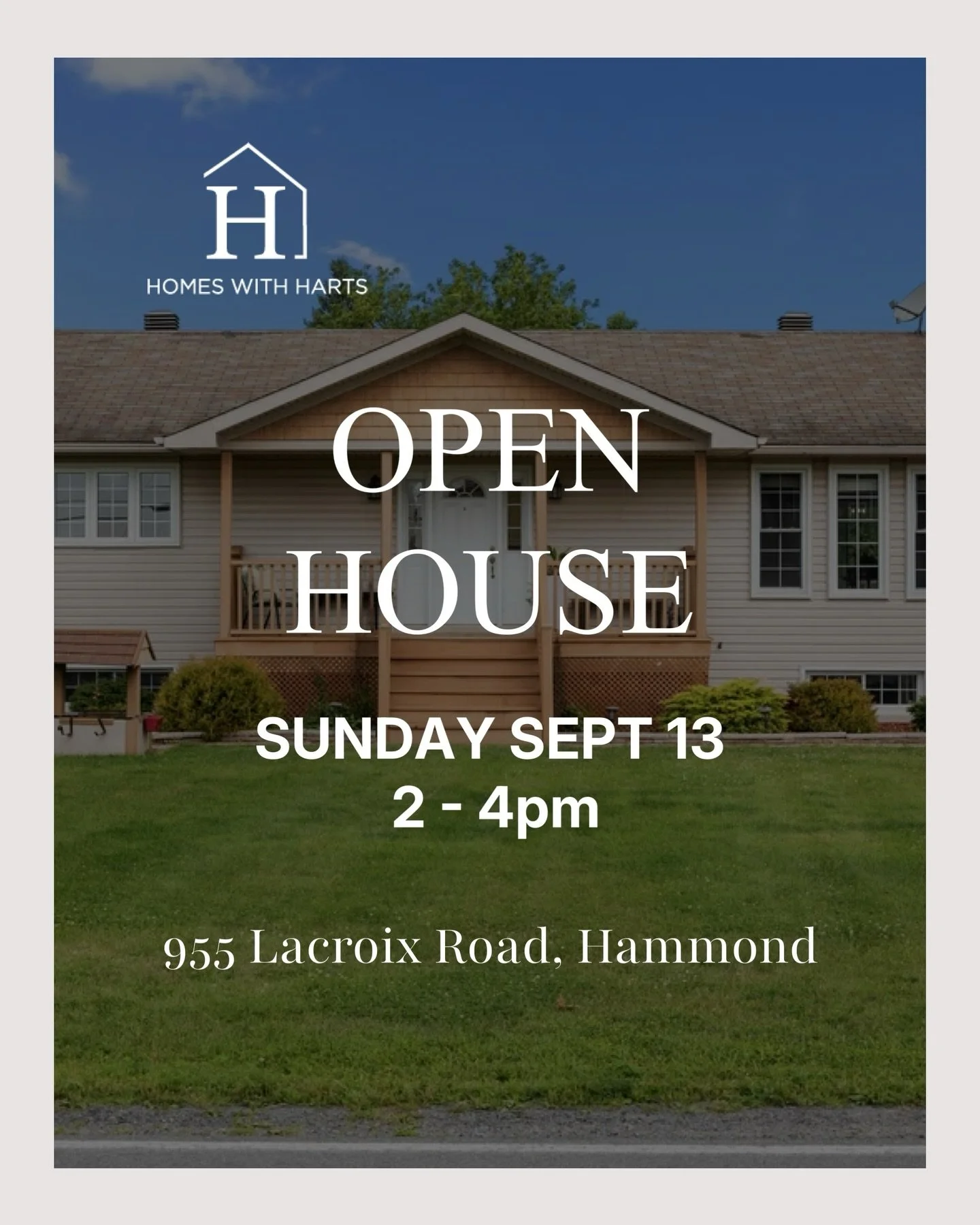 Next up on our busy open house day: 955 Lacroix Road in Hammond!

Kristina will be there today from 2&ndash;4 PM showing off this detached home with a whole lot more than you might expect.

Two bedrooms on the main floor plus three more downstairs, a