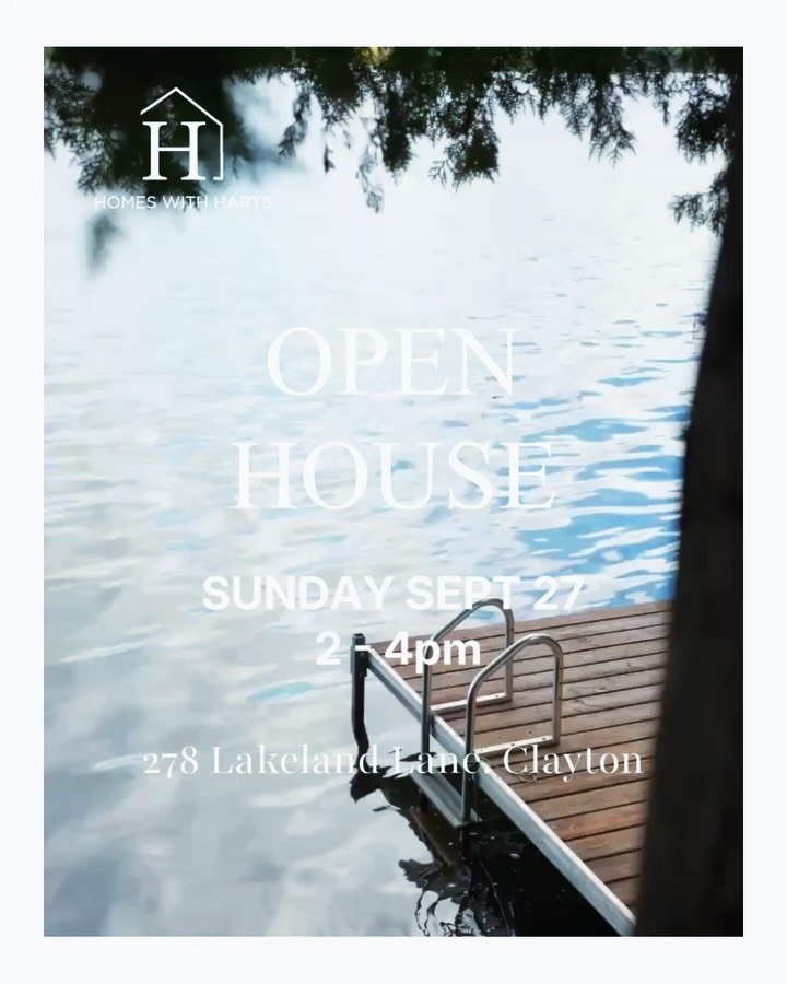 OPEN HOUSE | 278 Lakeland Lane, Clayton Lake 📍

Come see what life on Clayton Lake could look like.

This four-season waterfront home offers plenty of space to slow down, settle in and enjoy cottage-country living year-round.

📍 278 Lakeland Lane
?