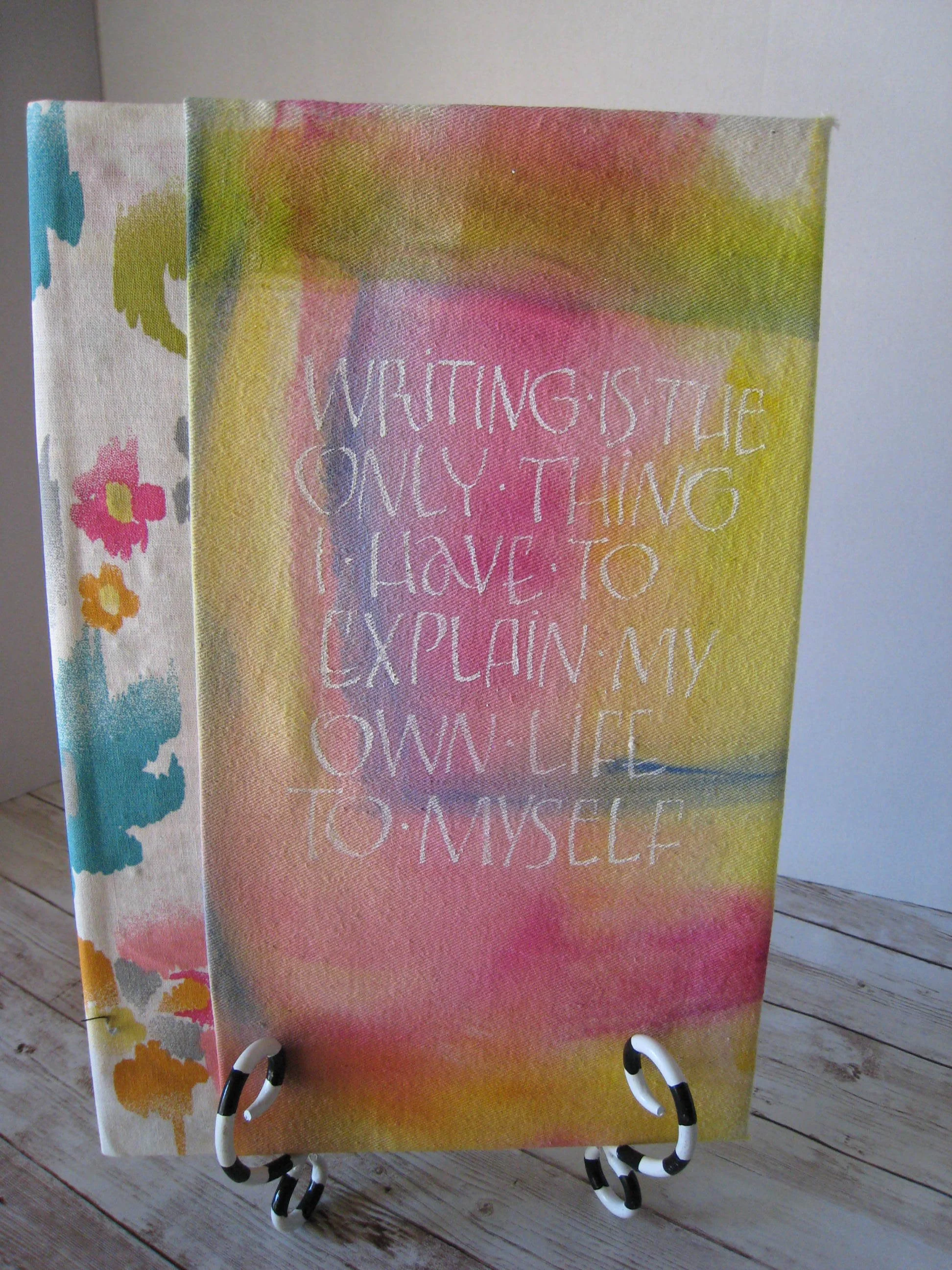 Large Drum Leaf Binding Blank Journal