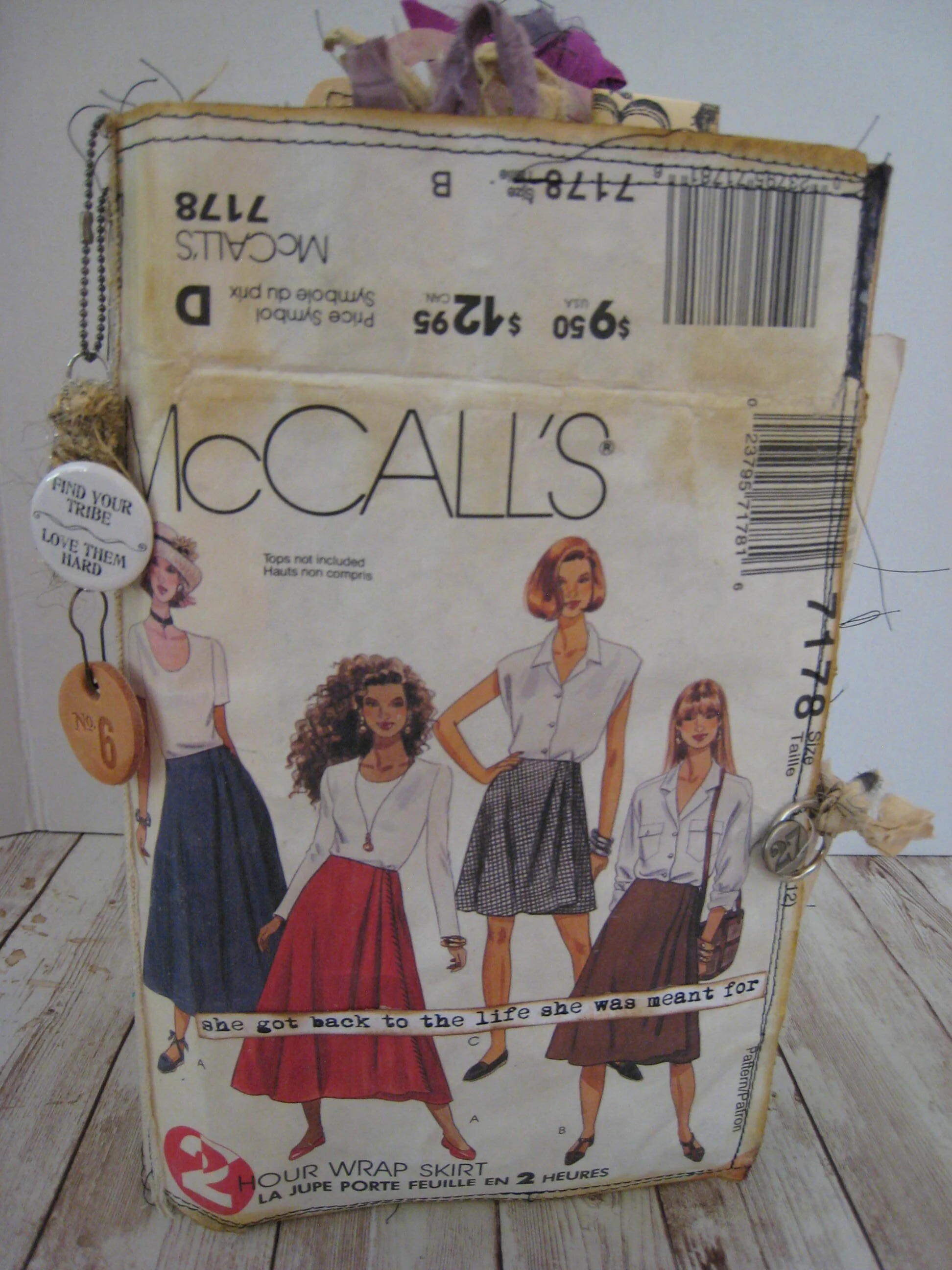 Vintage Sewing Pattern Journal - #1