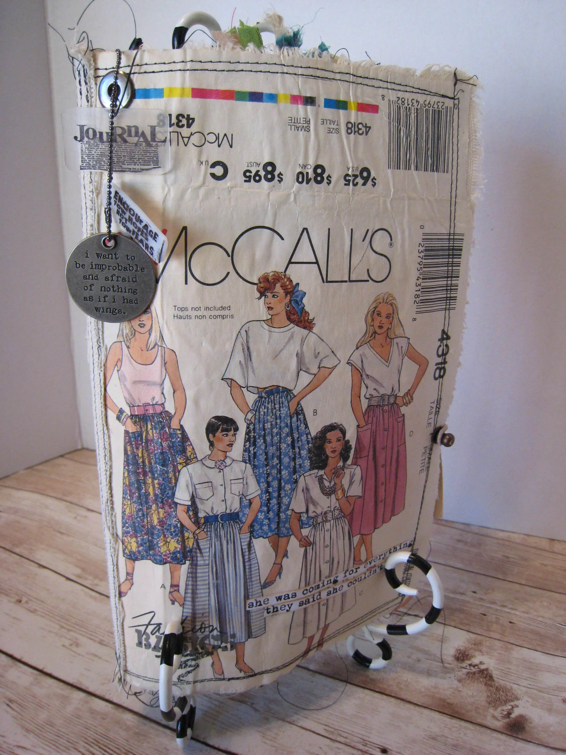 Vintage Sewing Pattern Journal-#2