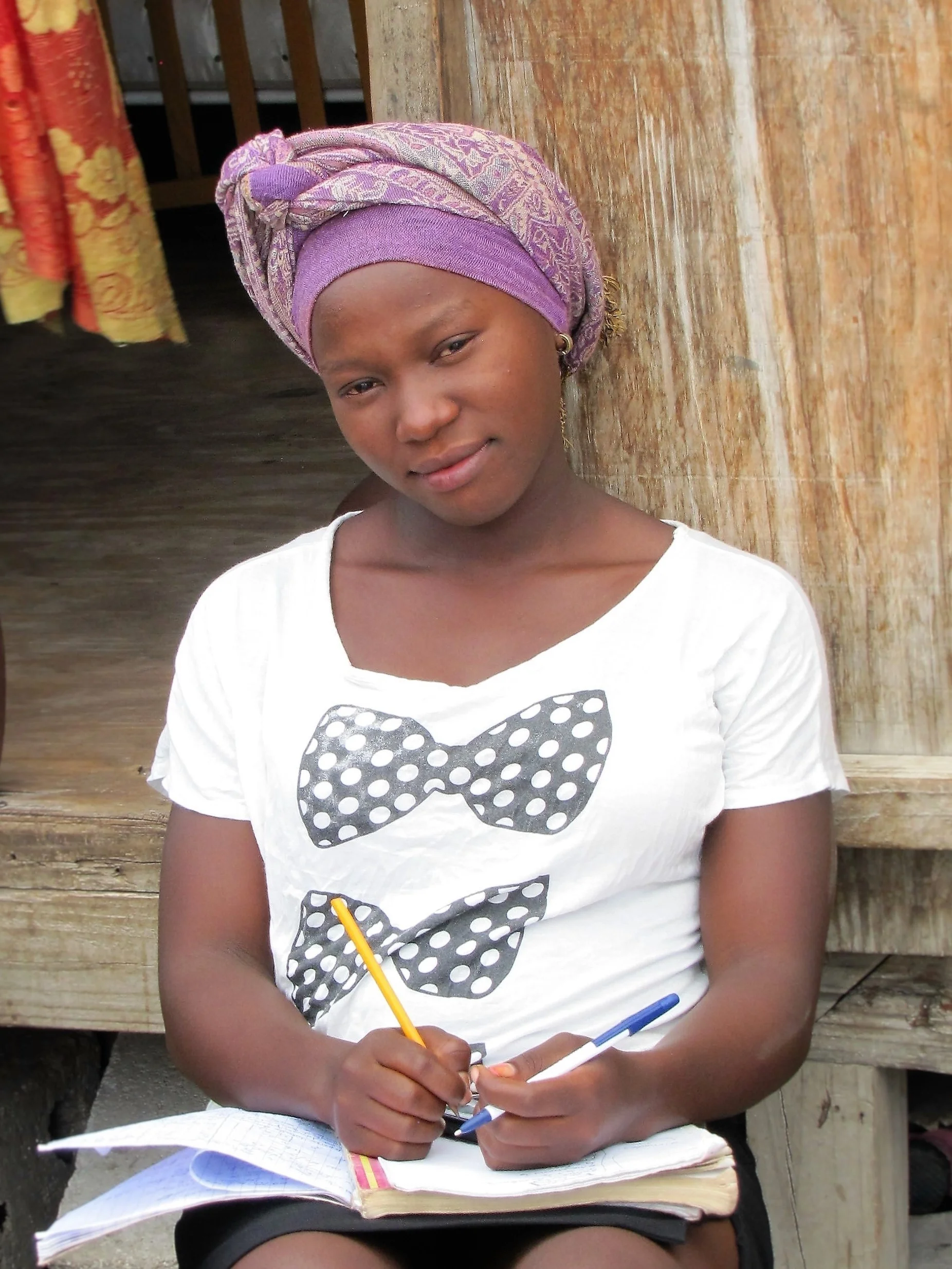 Ketia, student and Avanse Ansanm participant