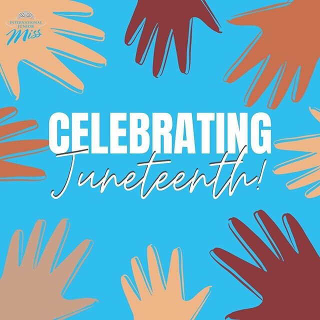 Today, we celebrate Juneteenth! On June 19, 1965, over two years after President Lincoln signed the Emancipation Proclamation, the slaves of Galveston, Texas, finally received word that they were free.
.
With Black Lives Matter protests occurring all over the world, our fight for equality is far from over. Until people are not treated differently based on the color of their skin, IJM, and its founders will continue to be an advocate and avenue for fairness and justice. ✊🏿✊🏾✊🏽✊🏼
.
.
#internationaljuniormiss #ijm #juneteenth #juneteenthcelebration #blm #blacklivesmatter