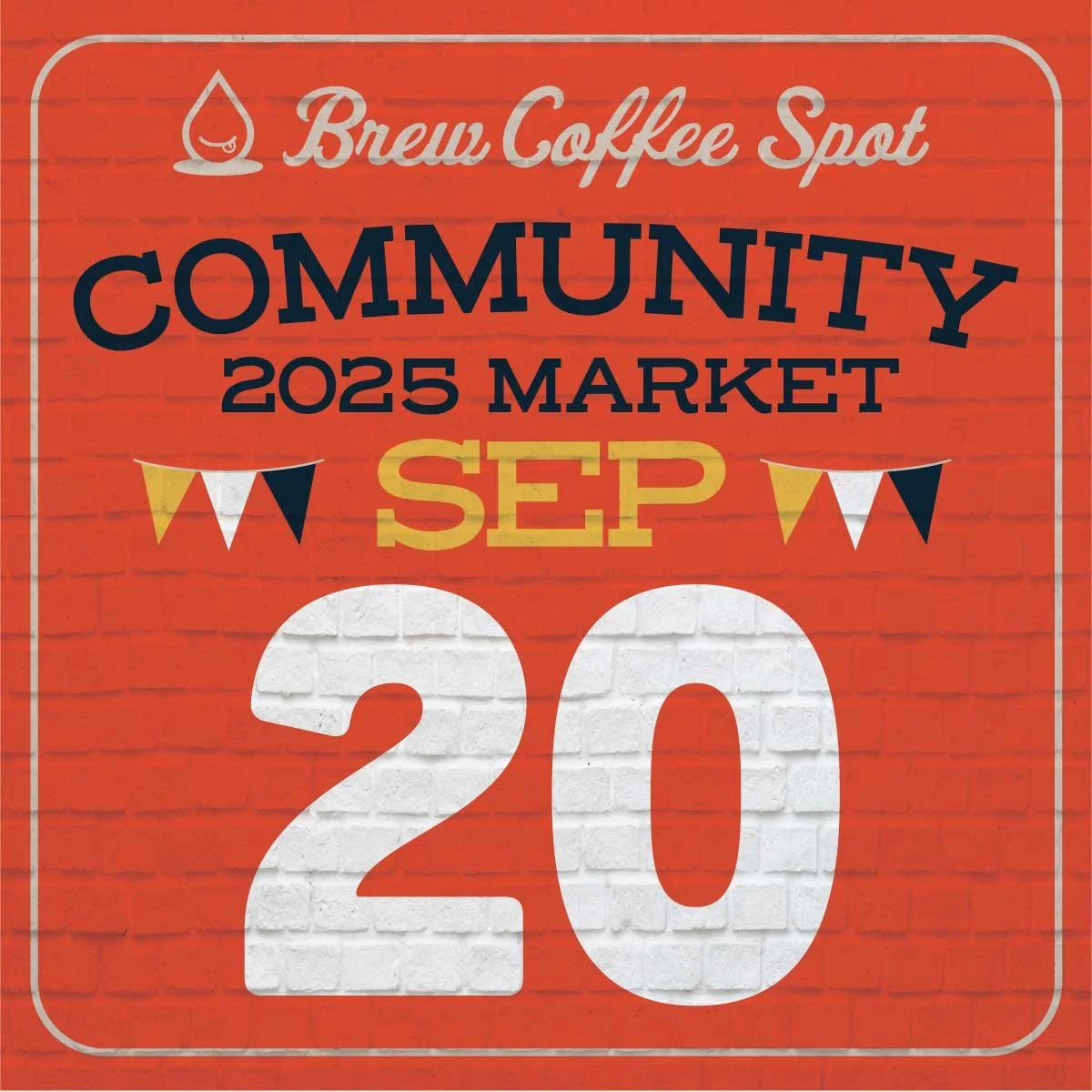 Brew Community Market - September 20th