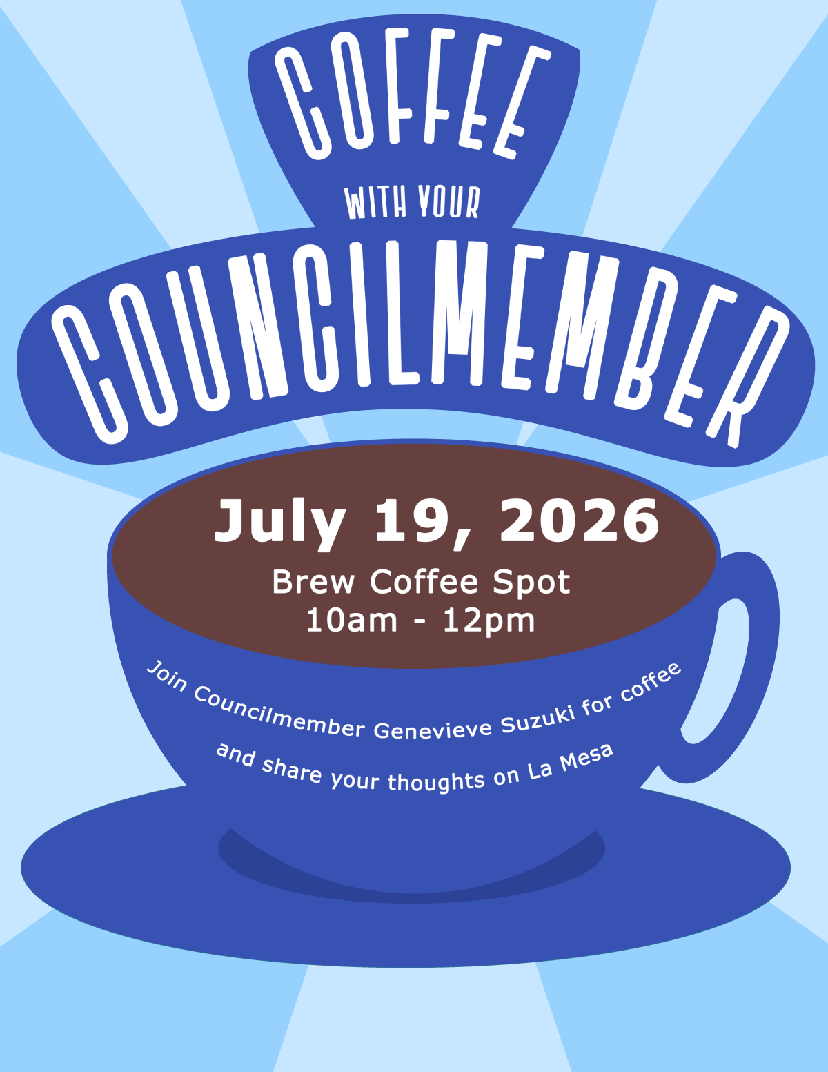 Coffee with Your Councilmember