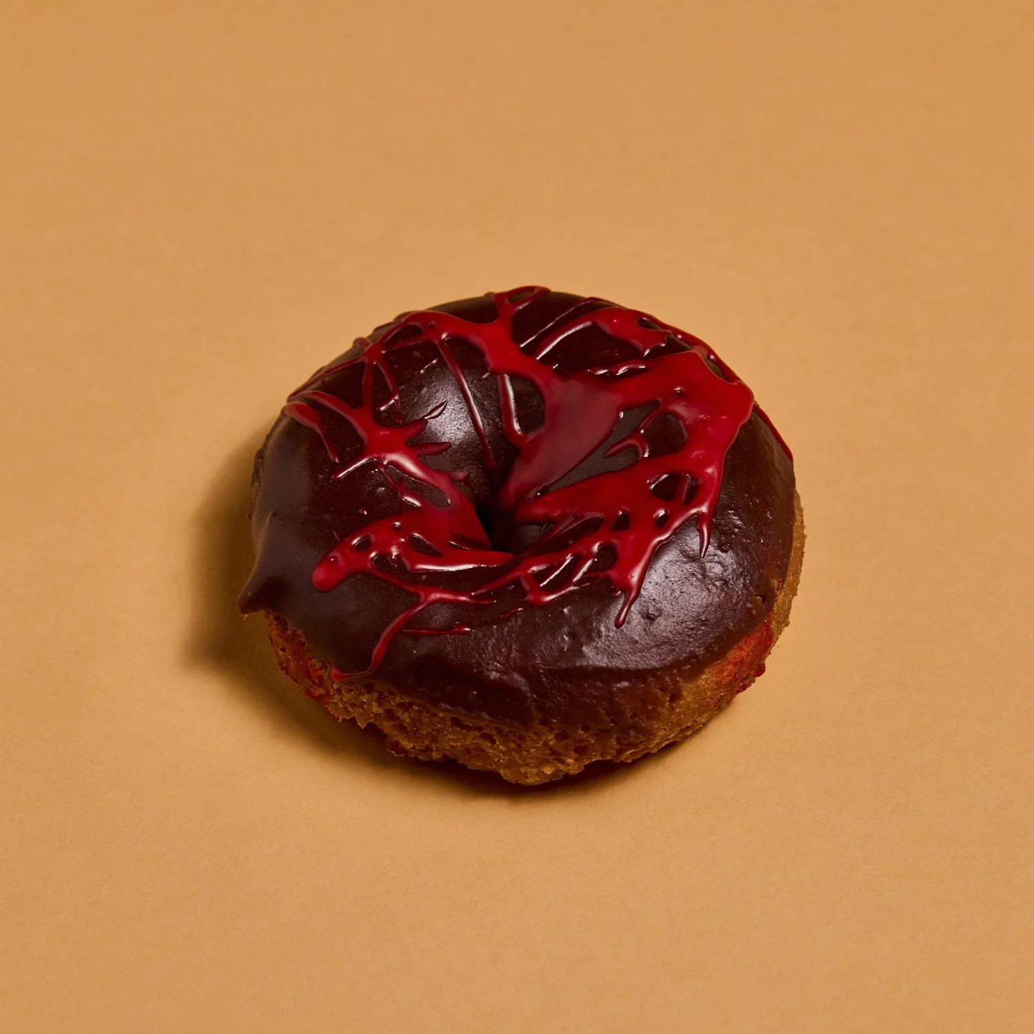 Chocolate Frosted Cherry Cake