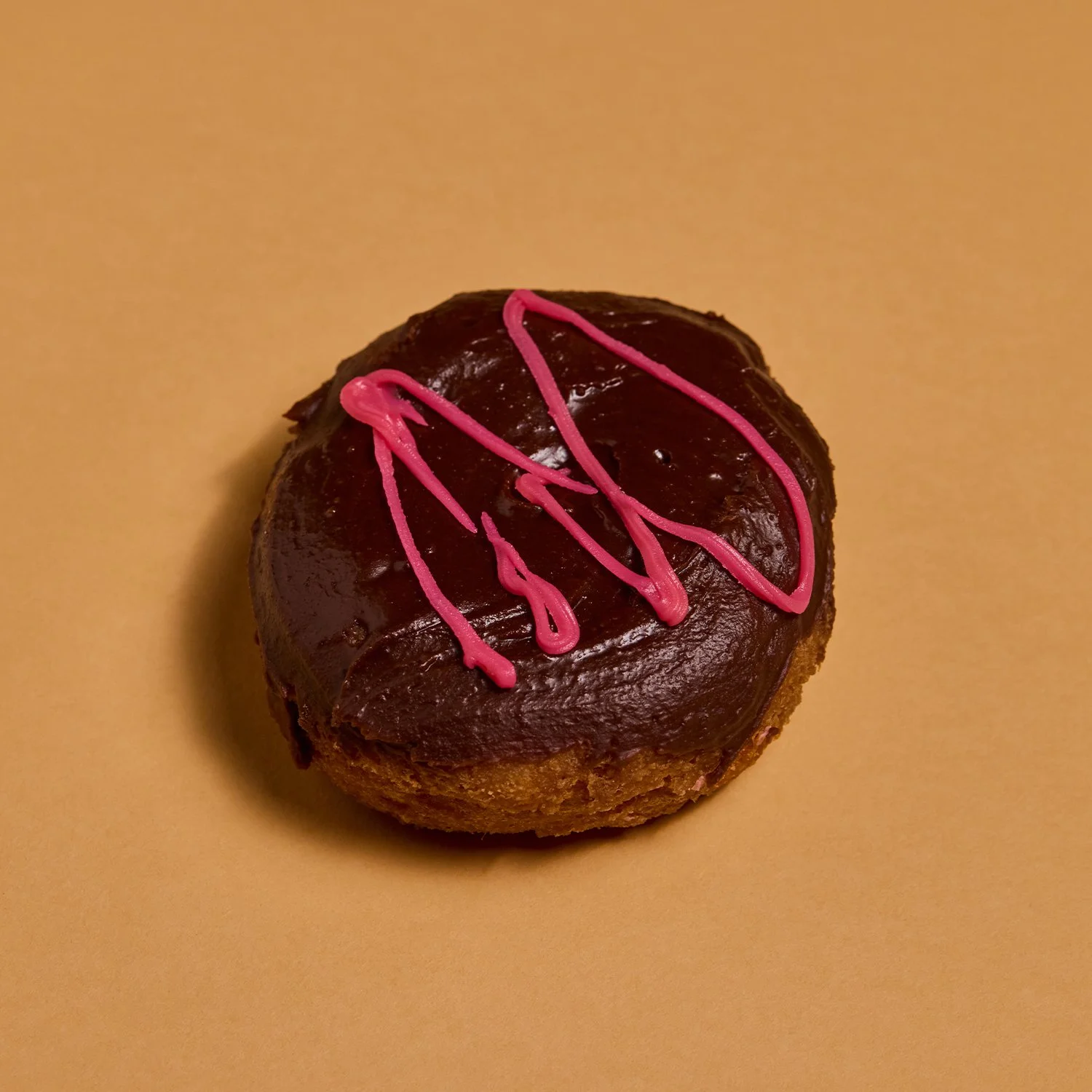 Chocolate Frosted Strawberry Cake