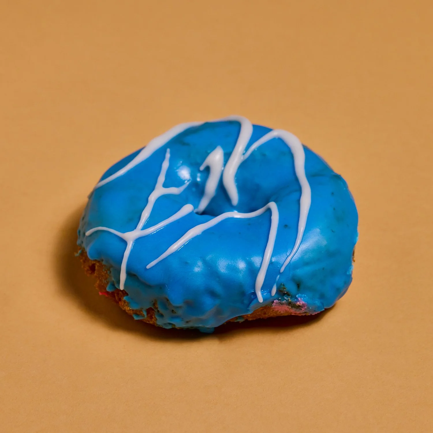 Vanilla Frosted Blueberry Cake