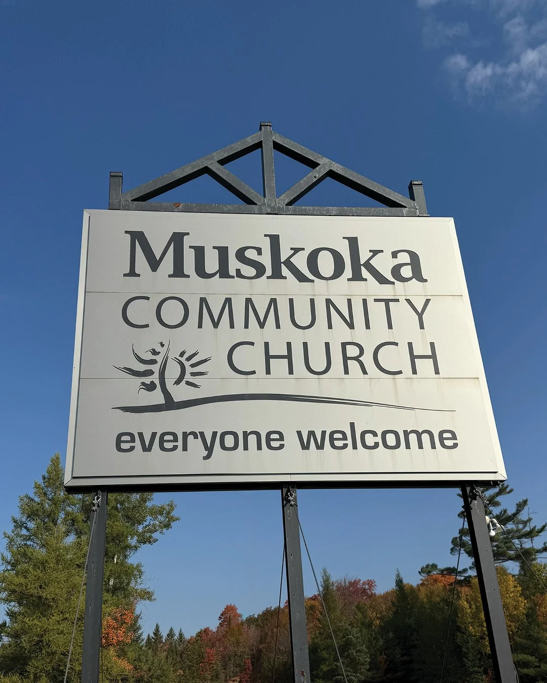 Muskoka Community Church
⸺ everyone welcome

Our services are informal and upbeat, with sermons that are down-to-earth and applicable to our daily lives. Our beliefs and practices are rooted in the teachings of the Bible, the life of Jesus, and the p