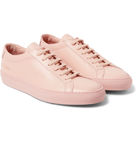 common projects_pink sneaker_mr porter