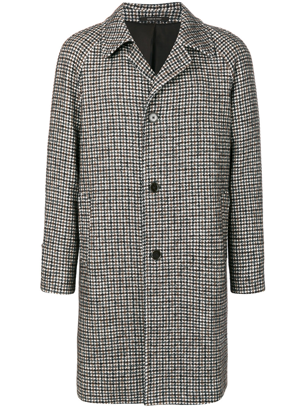 TAGLIATORE  houndstooth pattern coat