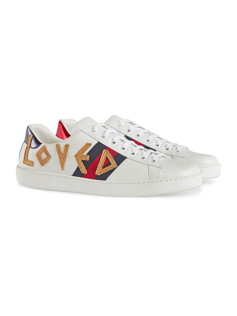 GUCCI  Ace embroidered sneaker