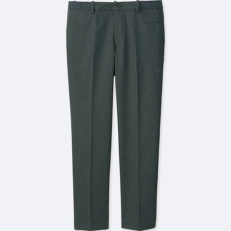 MEN RELAXED ANKLE-LENGTH PANTS (COTTON)