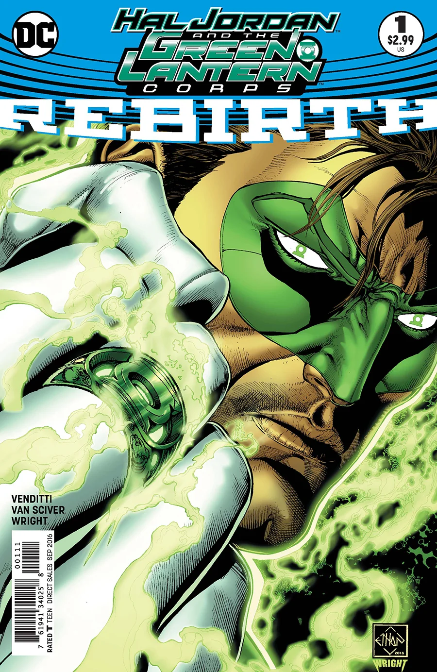 FROM THE PULL LIST: Hal Jordan and the Green Lantern Corps Rebirth #1