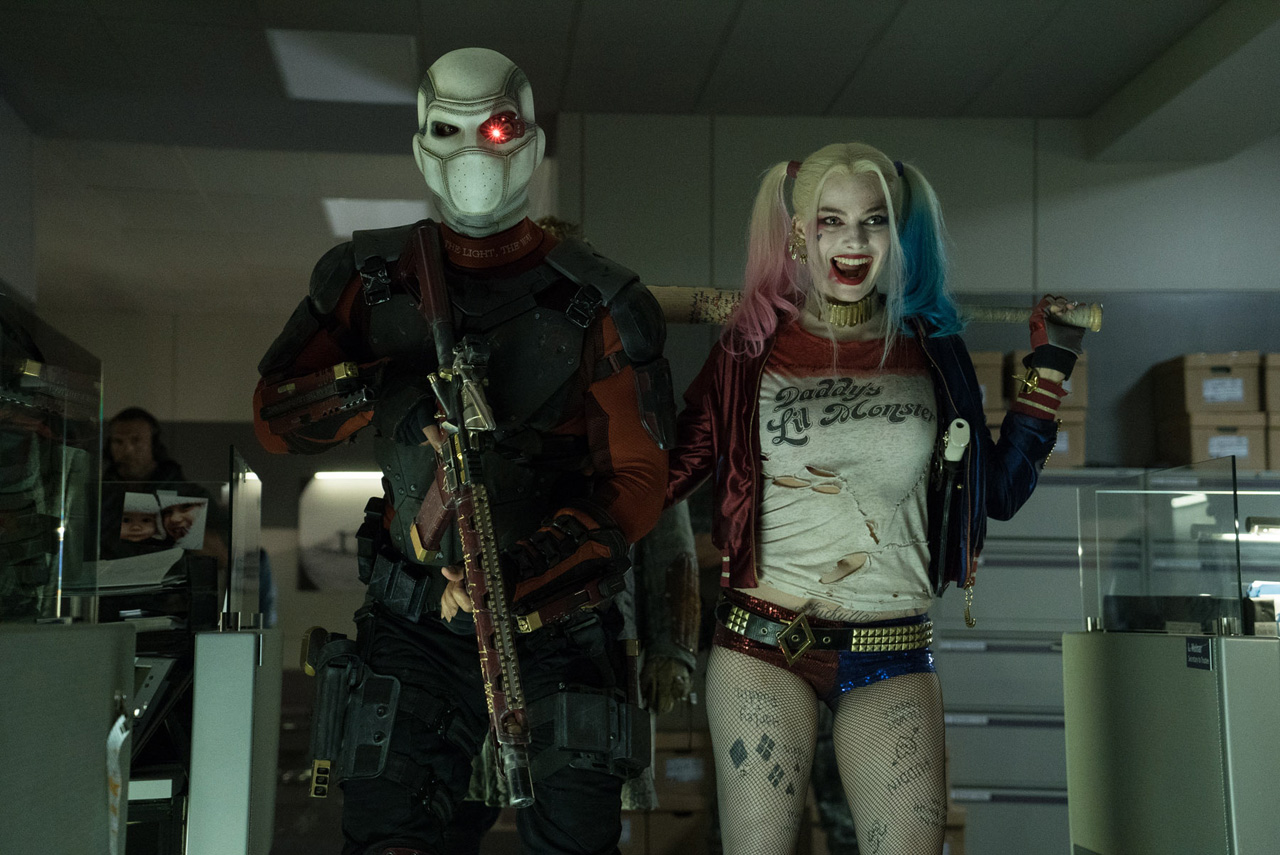 The two best performances in the movie, without question. Will Smith at his best as Deadshot and Margot Robbie giving life to Harley Quinn.