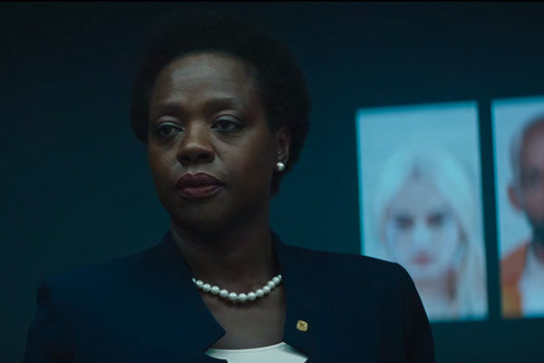 Viola Davis IS Amanda Waller, quite possibly the baddest and most intimidating character in the whole movie. Fantastic job from one of the best actresses in the business today. 