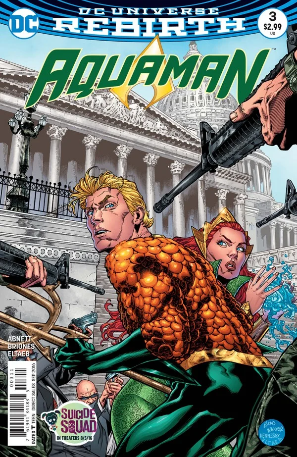 Aquaman #3 REVIEW - Tensions between Atlantis and USA on the rise