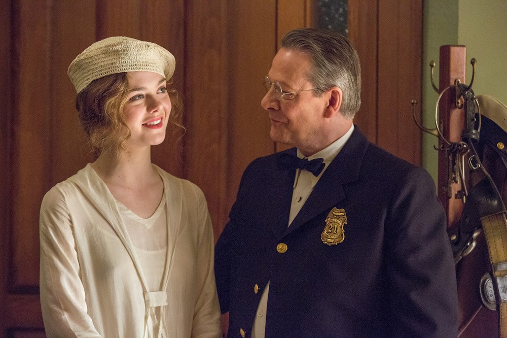 The Figgis family, played by Elle Fanning and Chris Cooper. 