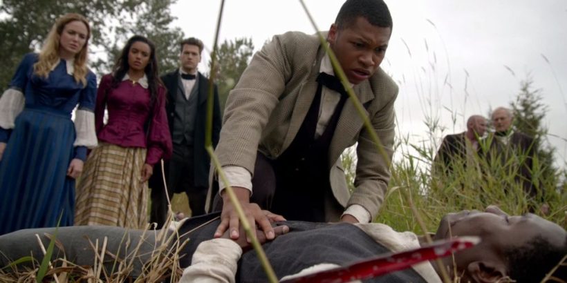My favorite episode of Legends of Tomorrow where the team confronts American slavery head on and doesn't mince a single word when dealing with the subject......right down to a group of slaves singing "Follow the Drinking Gourd" at one point in the episode. Outstanding. 
