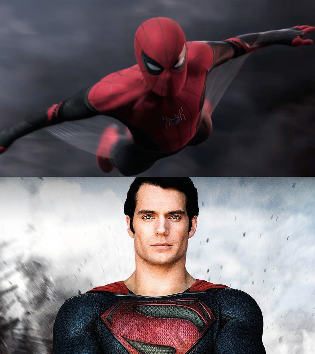superman single spider om simplu
