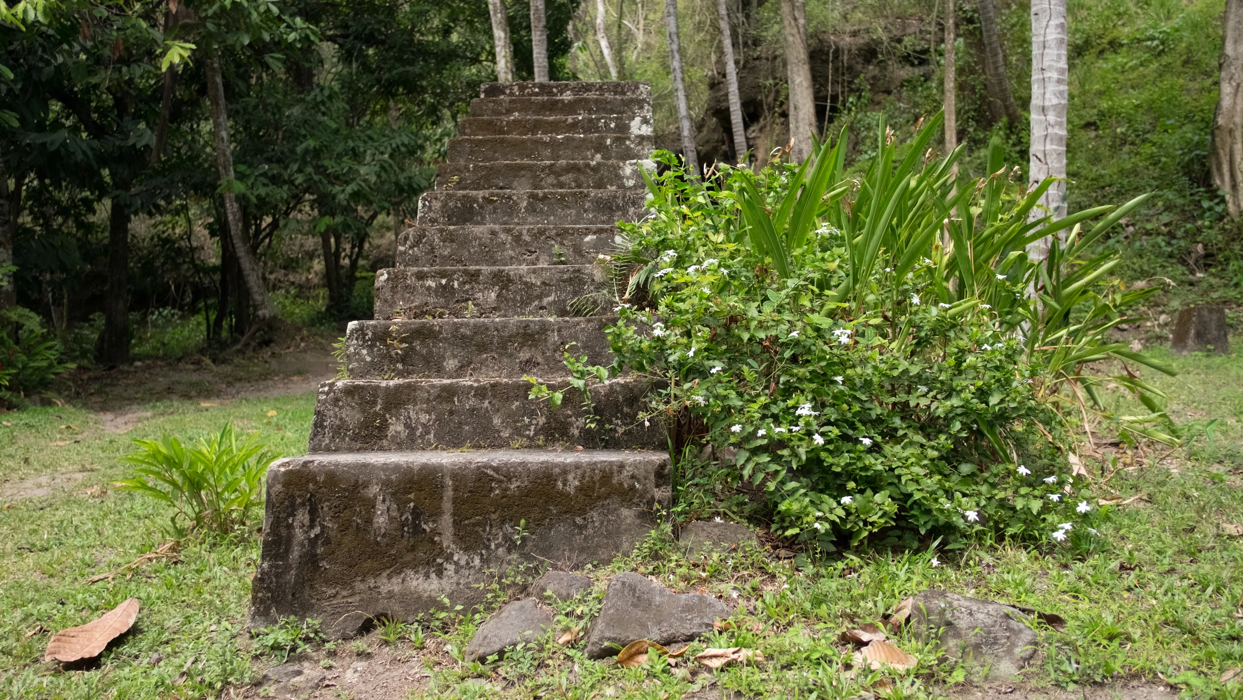 "Stairway to Heaven" and also the location of a scene in the reality television show, "The Bachelor".