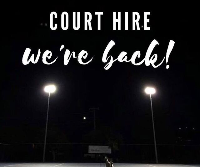 COURT HIRE IS BACK! We can now take public court hire bookings via our website 👏🏼👏🏼🎾 Please adhere to COVID recommendations before coming to play &bull; 
#scarboroughtennis #tenniscourts #opentothepublic #bookacourt #tenniswest #tennisaus #where