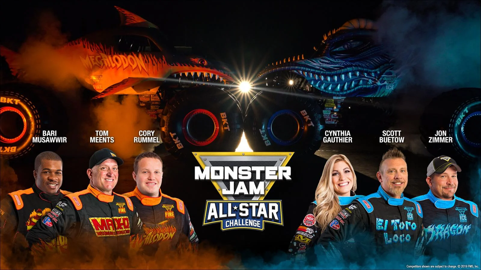 Fan voting on Monsterjam.com to pick the drivers and Monster Jam trucks that will be a part of the Monster Jam All Star Challenge.