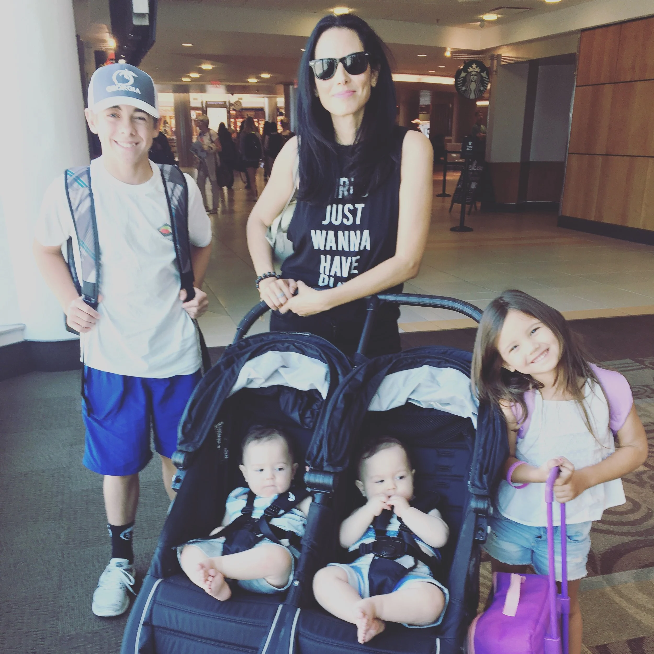 Baby Jogger City Mini Double Stroller | Ray-ban Original Wayfarer sunnies