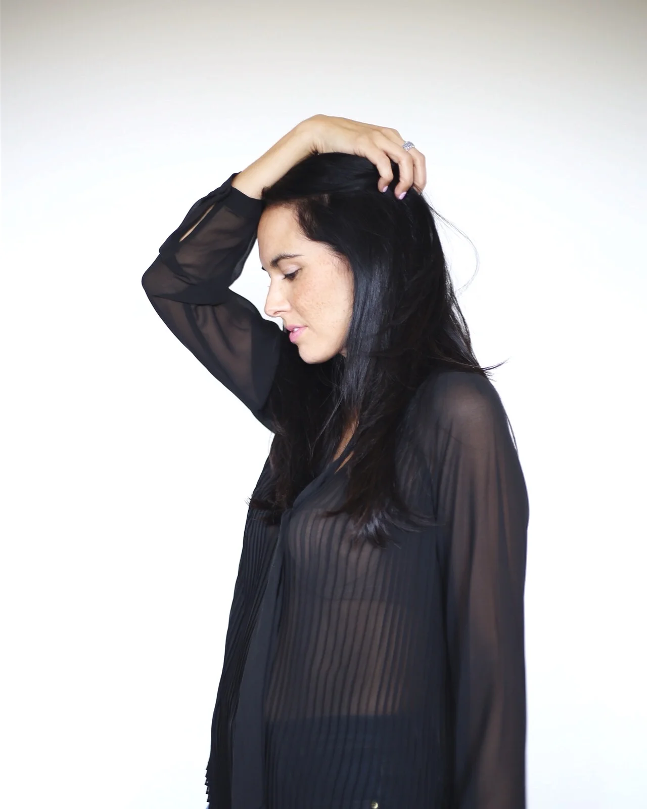 | sheer blouse similar | photo by SYDNEY CLAWSON
