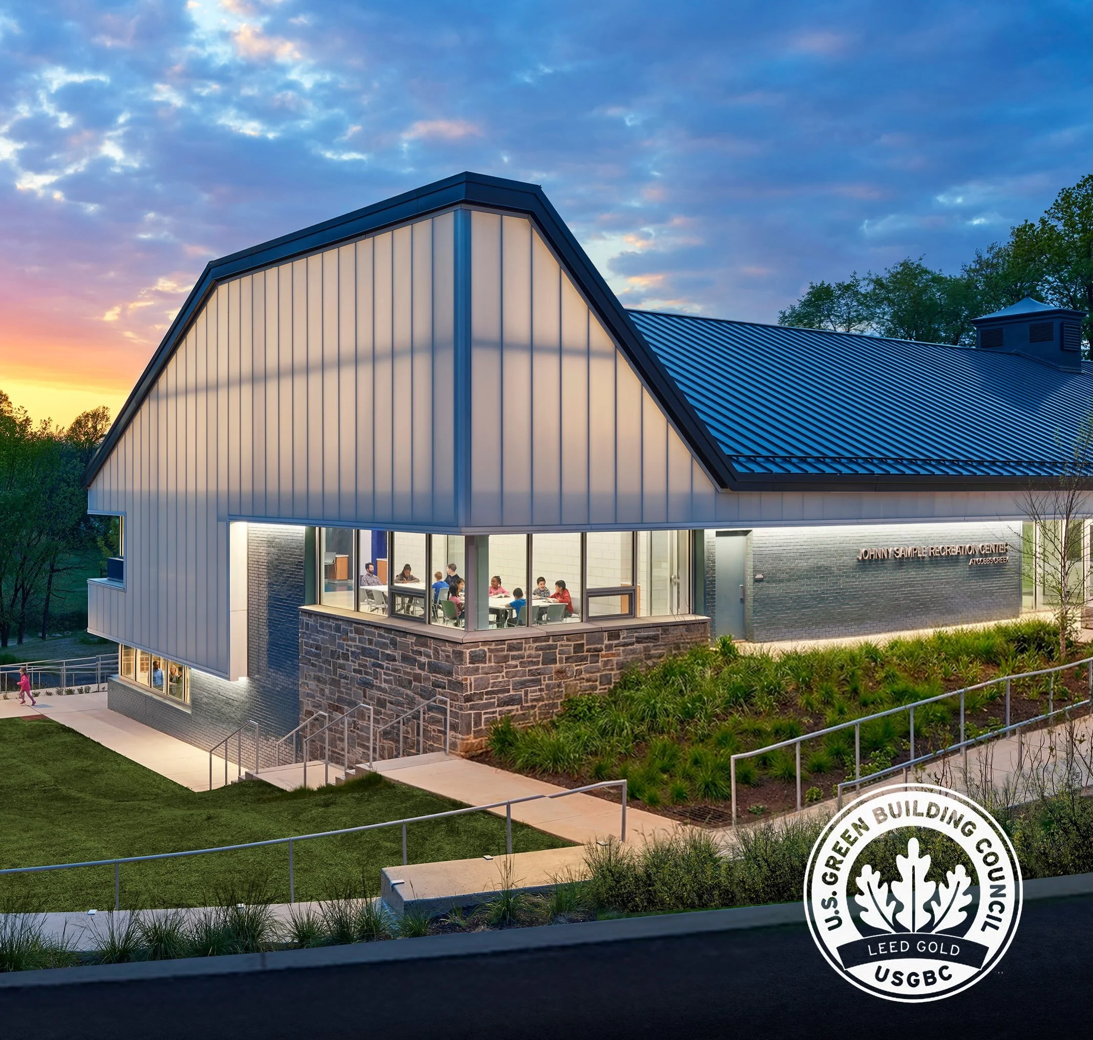 The Johnny Sample Recreation Center has received LEED Gold Certification! 👏 This recognition reflects a commitment to environmental stewardship while creating a healthy, sustainable, and resilient center for the community.

A special thank you SITIO